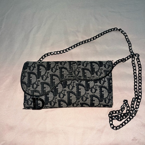 100% Authentic Pre-loved Dior Saddle Long Wallet - Picture 1 of 5